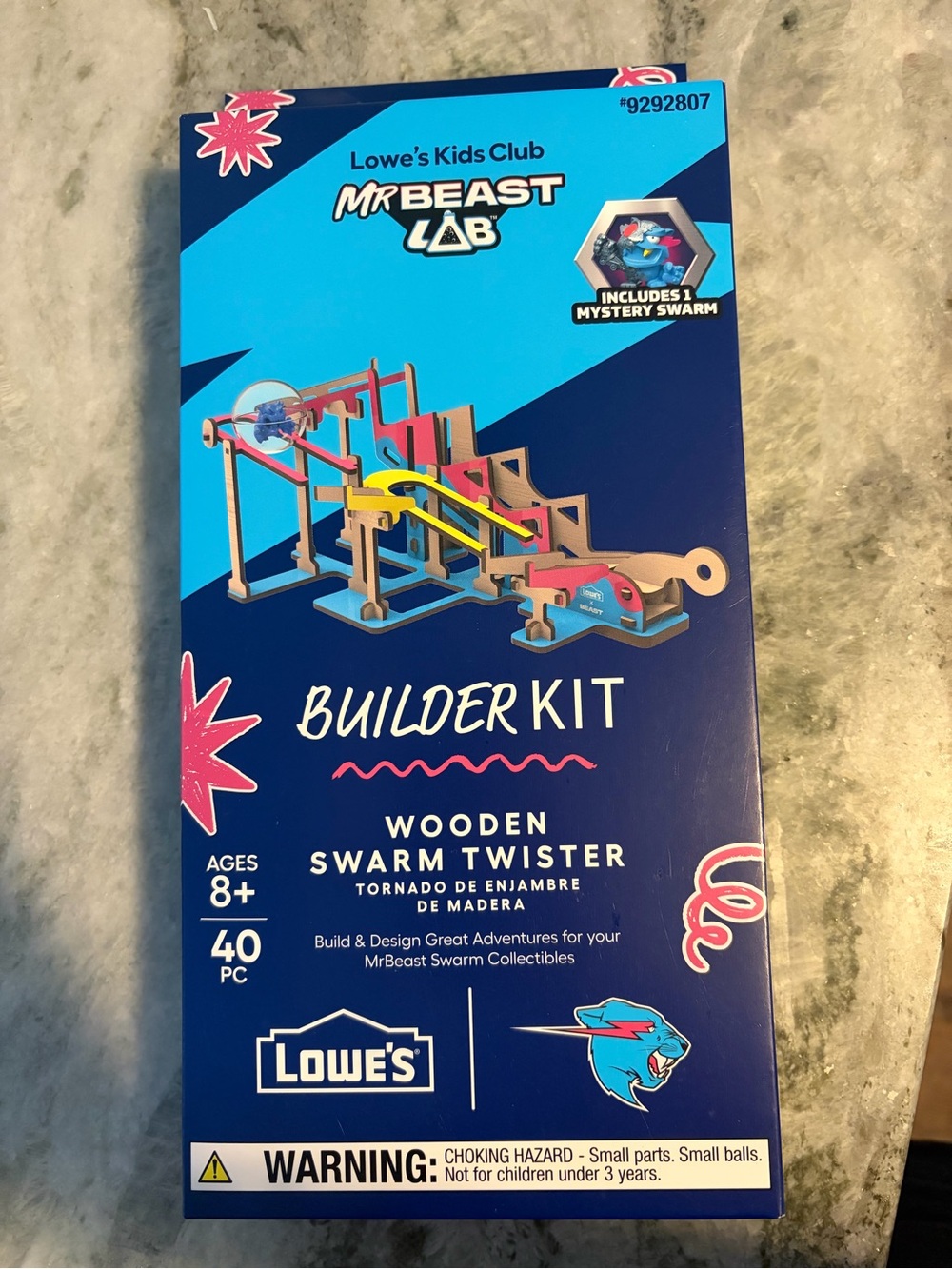 Lab Builder Kit Wooden Swarm Twister